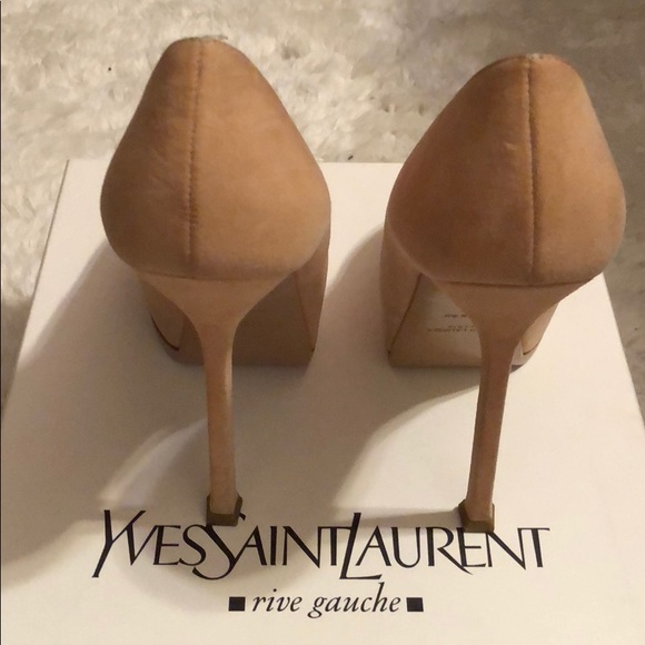 Ysl cap toe tribute pumps - Picture 3 of 7